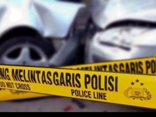 Sebuah Mobil Lawan Arah di Tol MBZ, Akibatkan Kecelakaan Beruntun