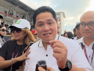 Dapat Semangat Khusus dari Erick Thohir, Pemerintah Apresiasi Kerja PLN di MotoGP Mandalika 2023