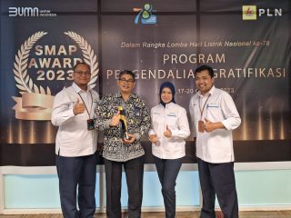 SMAP Award 2023, PLN UIP SBU Rebut Juara II Program Pengendalian Gratifikasi Unit Induk 