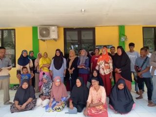 Warga Sembulang Tanjung Bersumpah Terkait Preman yang Lakukan Pengukuran Topografi Membawa Parang Panjang