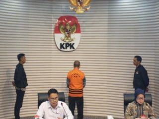 Ketua Kelompok Kerja Pembangunan Stadion Mandala Krida Dedi Risdiyanto Ditahan KPK