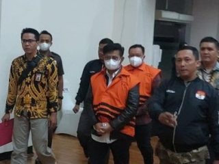 Eks Mentan Syahrul Yasin Limpo Ditahan KPK Usai Jalani Pemeriksaan