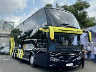 DAMRI Luncurkan Bus Tingkat untuk Rute Antar Provinsi