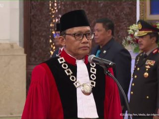 Resmi Jadi Hakim MK, Anwar Usman Tak Hadir Pelantikan Ridwan Mansyur