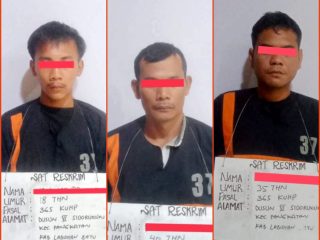 Begal Motor Sejoli Yang Lagi Pacaran, 3 Pelaku Dibekuk Polisi