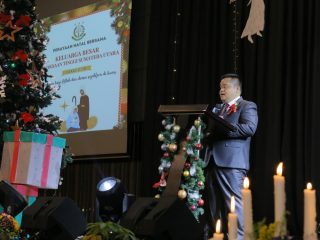 Berlangsung Hikmat, Keluarga Besar Kejati Sumut Gelar Perayaan Natal Bersama