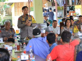 Sinergitas Polri- Media, Kapolres Labuhanbatu Gelar Coffee Morning Bersama Insan Pers