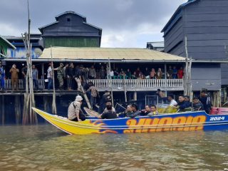 Bersama KPU - Bawaslu, Kapolres dan Forkopimda OKI Cek TPS Terluar Kabupaten