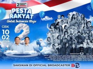 Titiek Soeharto - Atta Halilintar Hadiri Kampanye Akbar Prabowo-Gibran di GBK