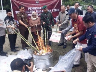 KPU Kota Bogor Musnahkan Ribuan Surat Suara Lebih dan Rusak