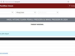 KPU Setop Grafik di Sirekap, Masyarakat Tak Bisa Pantau Suara Nasional