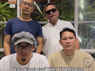 Grup Band The Titans Resmi Keluarkan Vokalisnya Rezcky Purba
