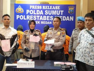 Dua Kasus Curanmor Diungkap Polsek Medan Kota Dalam Sepekan