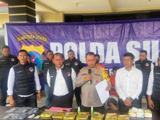 Polres Sergai Ungkap Jaringan Narkoba Internasional, Amankan 7 Kg Sabu 