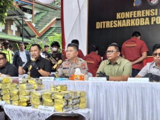 Polda Sumut Bongkar Sindikat Narkoba 100 Kg Sabu
