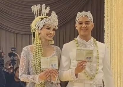 Selamat! Al Ghazali dan Alyssa Daguise Resmi Menikah