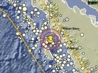 Gempa M 5,3 Guncang Pasaman Barat Sumbar
