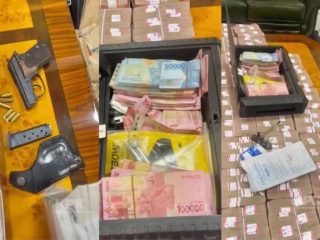 Geledah Rumah Kadis PUPR Sumut Nonaktif, KPK Temukan Senpi dan Uang Rp2,8 Miliar