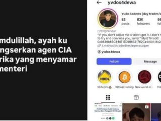 Postingan Anak Menkeu Purbaya Sebut Ayahnya ‘Lengserkan Agen CIA’ Viral