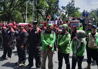 Ada Demo Buruh di Jakarta, Polisi Kerahkan 1.963 Aparat