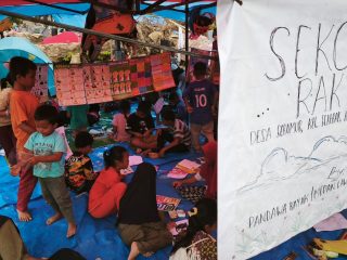 Pulihkan Trauma Anak Penyintas Bencana di Aceh, Guru Muda Gelar Sekolah Rakyat