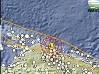 Gempa M 4,3 Guncang Sarmi Papua