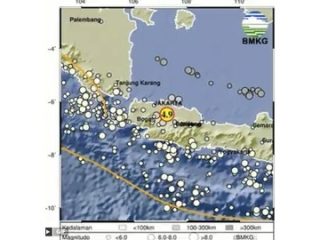 Kabupaten Bekasi Pagi Ini, 'Digoyang' Gempa Magnitudo 2,7
