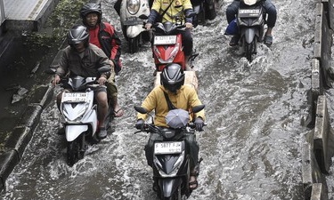 Banjir Jakarta Meluas, 61 RT dan 6 Ruas Jalan Tergenang