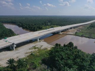 Progres Jembatan Siak 98%, Siap Dukung Konektivitas Wilayah Rengat-Pekanbaru