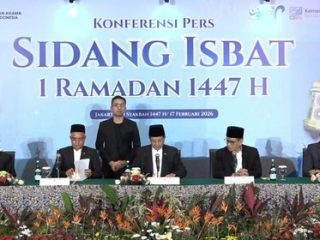 Resmi! Hasil Sidang Isbat Tetapkan Awal Ramadan 1447 H Jatuh pada 19 Februari 2026