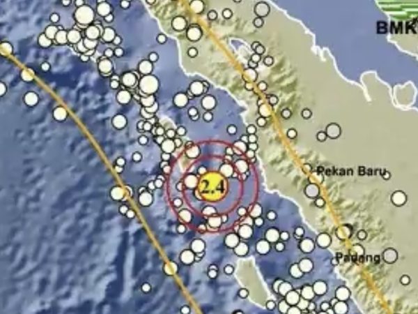 Gempa M 2,4 Terjadi di Nias Selatan Sumut