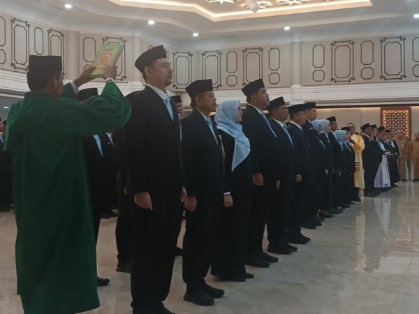 Bobby Nasution Lantik 11 Pejabat Eselon II Pemprovsu, Ini Daftar Nama-namanya