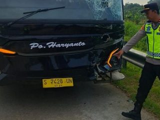 Kecelakaan Bus PO Haryanto di Tol Batang,  5 Mobil Pemudik Dihantam