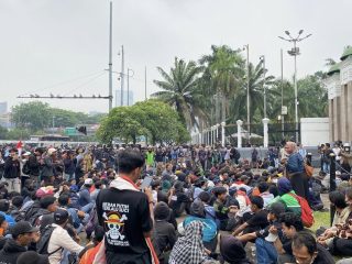 Mahasiswa Demo di DPR, Tuntut RI Keluar dari BoP