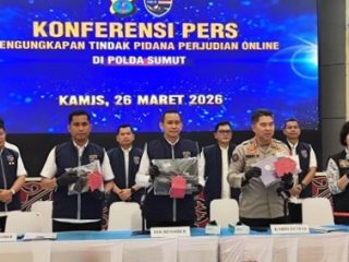 Bongkar Judi Online di Royal Condominium Medan, Polda Sumut Tetapkan 19 Tersangka