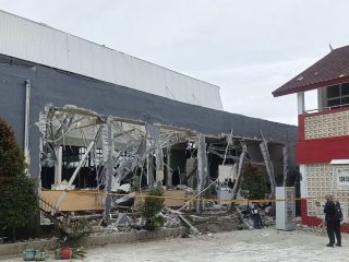 Ada Ledakan di Lapangan Padel Bogor, Bangunan Porak-poranda
