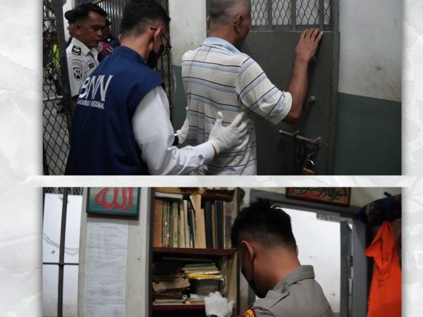 Jaga Ketertiban, Aparat Gabungan Razia Lapas Lubuk Pakam