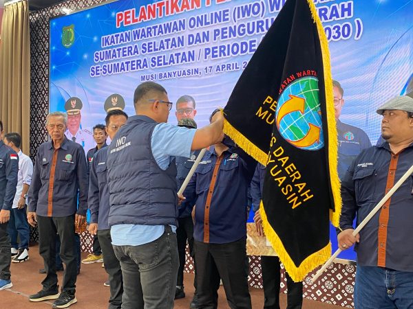 Ketum.IWO Suarakan Isu Lingkungan di Kawasan Tambang Minyak Muba Saat Lantik Kolektif PW dan 5 PD se-Sumsel