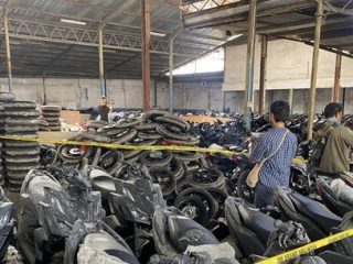 Gerebek Gudang di Jaksel, Polisi Temukan Ribuan Motor Hasil Kejahatan