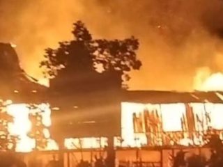 Kebakaran Landa Gereja Katolik di Mimika