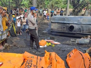 5 Jasad Korban Kecelakaan Bus ALS di Muratara Terindentifikasi