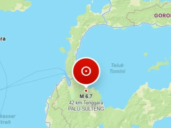 Gempa Magnitudo 6,7 Guncang Palu, BMKG Sebut Terjadi Sesar Aktif 
