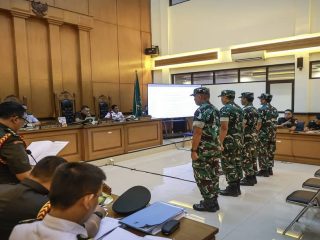 Tok! 4 TNI Penyiram Air Keras ke Andrie Yunus Divonis Hukuman 1,5–3 Tahun Penjara