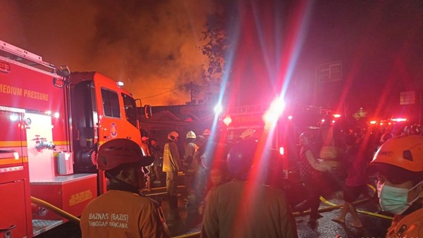 Tiga Warga Terluka Akibat Kebakaran di Kemayoran Jakpus
