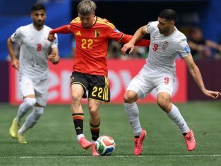 Nathan Ngoy Diganjar Kartu Merah, Belgia Vs Iran Berakhir 0-0