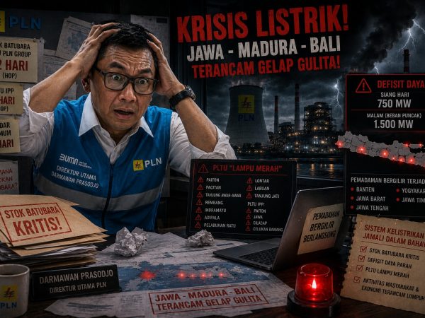 PLN Mulai Lakukan Pemadaman Listrik Bergilir Akibat PLTU Krisis Batubara, Warga Pulau Jawa Resah