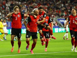 Duel di San Francisco, Austria Kalahkan Yordania 3-1