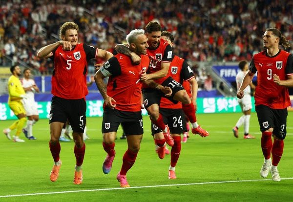 Duel di San Francisco, Austria Kalahkan Yordania 3-1