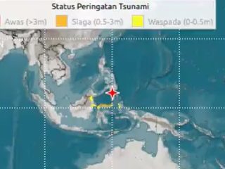 Gempa Magnitudo 7,7 di Sulut, Picu Kepanikan Warga di 5 Provinsi
