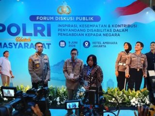 Usai Pengesahan UU Baru, Polri Buka Rekrutmen Khusus Penyandang Disabilitas
